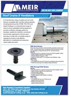 Leaflet - Roof Drains & Ventilators