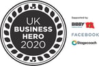 Awarded with the UK Business Heroes title