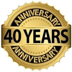 PROUD TO HAVE BEEN SERVING THE WATER INDUSTRY FOR 40 YEARS!