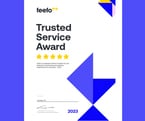 Feefo 2023 Trusted Service Award WINNER