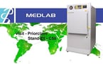 Priorclave Highlights Versatile Front-loading Autoclave at Medlab 