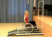 Liftboy mobility impaired wheelchair lift