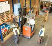 Forklift Training at Wallace London Warehouse