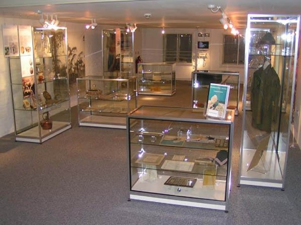 Museum display cabinets