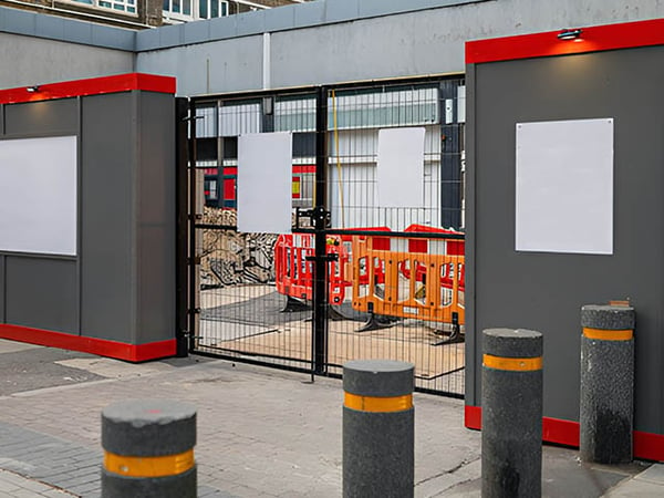 Temporary Construction Site Gates