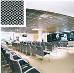 Acoustic Suspended Ceilings and Hanging Panels