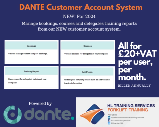 Introducing the Dante Customer Accounts System for 2024!