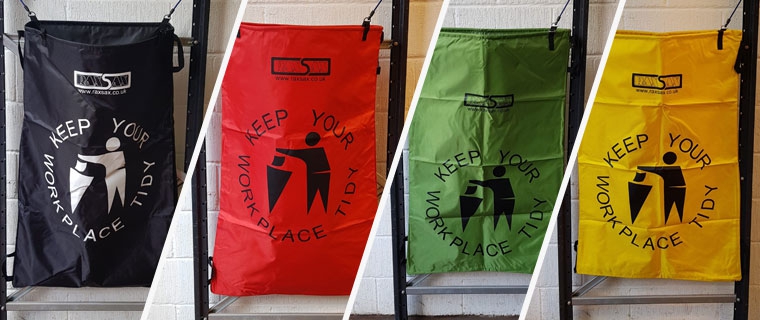 Strong, reusable warehouse rubbish bags save you money