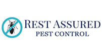 Company logo for Rest Assured Pest Control