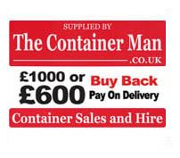 Company logo for The Container Man