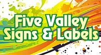 Five Valley Signs & Labels