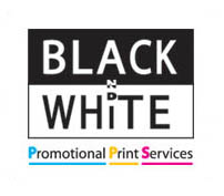 Black and White Promotional Print Services
