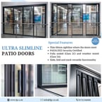 NEW - ULTRA SLIMLINE PATIO DOORS