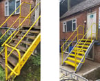Industrial Stairway Refurbishment from Jtech Services,l