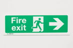 Photoluminescent Fire Safety Signs