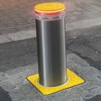 Automatic Rising Bollard  Falmouth, Cornwall County Council