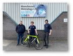Manchester Metrology help Kent para cyclist Matthew Robertson