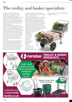 Article In Garden Trade Specialist Magazine