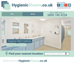New Website Launched - hygienicsheets.co.uk