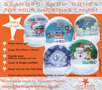 Branded Snow Domes For Your Christmas Camps!