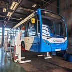 STAGECOACH INVESTS IN A SET OF STERTIL-KONI WIRELESS VEHICLE LIFTS FOR ITS SUNDE