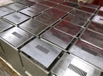 Custom sheet metal boxes manufactured to your own designs, in the UK