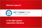 Rotronic supports the 40TO60RH.COM