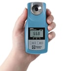 New OPTi digital handheld refractometer has 50 onboard scales