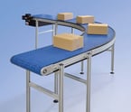 KMF-P 2040 curved modular belt conveyor