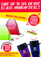 Save Up To 70% On Our Black Monday Deals