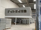 Double Skin Office Partitioning