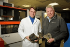 Ex Made in Chelsea star uses Barnstaple firm to create hi-tech security bracelet out of four-billion-year-old meteorite