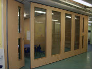 Glass Folding Partitions