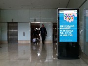 Slimline Freestanding Digital Poster