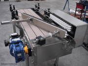 Bottle Loading Table with Combiner
