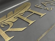 Reverse Engraved & Paint Filled Signs