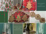 Wood & Glass Engraving