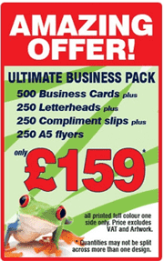 Amazing Offer. The Ultimate Business Pack Offer