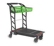 Plastic Flatbed Trolley