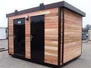 Cedar Clad Disabled Toilet