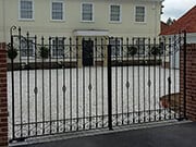 Automated Ornate Metal Gates