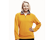 Ladies Ashville Zip Neck Micro Fleece