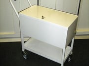 Lockable Medical Records Trolley