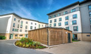 Sheldon Timber Clad Cycle Shelter - SCS309