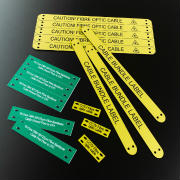 Engraved Tie-on Cable Labels