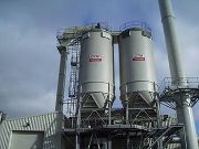 Biomass storage silos