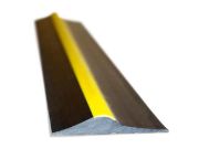 Black & Yellow Stripe Rubber Floor Seal