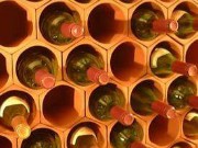 Terracotta 50 bottle modular wine rack