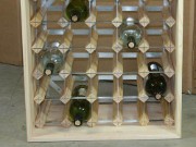 Wine Rack Cube - 25 Spaces