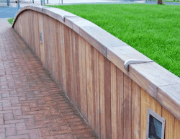 Timber Retaining Wall System